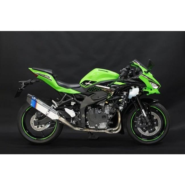 TRICKSTAR トリックスター フルエキゾーストマフラー IKAZUCHI (イカヅチ) 政府認証 サイレンサータイプ：焼ステンレスカーボン Ninja ZX-25R マフラー | TRICK STAR | 03