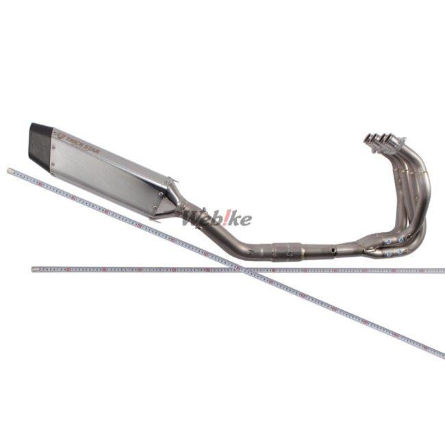 TRICKSTAR トリックスター フルエキゾーストマフラー IKAZUCHI (イカヅチ) 政府認証 サイレンサータイプ：ステンレスカーボン Ninja ZX-25R KAWASAKI カワサキ | TRICK STAR | 10
