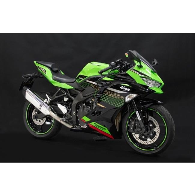 TRICKSTAR トリックスター フルエキゾーストマフラー IKAZUCHI (イカヅチ) 政府認証 サイレンサータイプ：ステンレスカーボン Ninja ZX-25R KAWASAKI カワサキ | TRICK STAR | 14