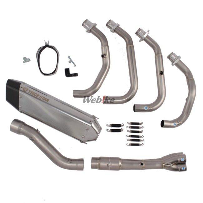 TRICKSTAR トリックスター フルエキゾーストマフラー IKAZUCHI (イカヅチ) 政府認証 サイレンサータイプ：ステンレスカーボン Ninja ZX-25R KAWASAKI カワサキ | TRICK STAR | 05