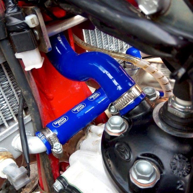 SAMCO SPORT サムコスポーツ クーラントホース(ラジエーターホース) カラー：レッド 250 RR 2T 300 BETA ベータ ラジエーター 冷却関連 エンジン_5