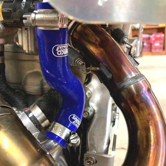 SAMCO SPORT サムコスポーツ クーラントホース(ラジエーターホース) カラー：アーバンカモ(限定色) CRF 450 L RL HONDA ホンダ ラジエーター 冷却関連 エンジン_4