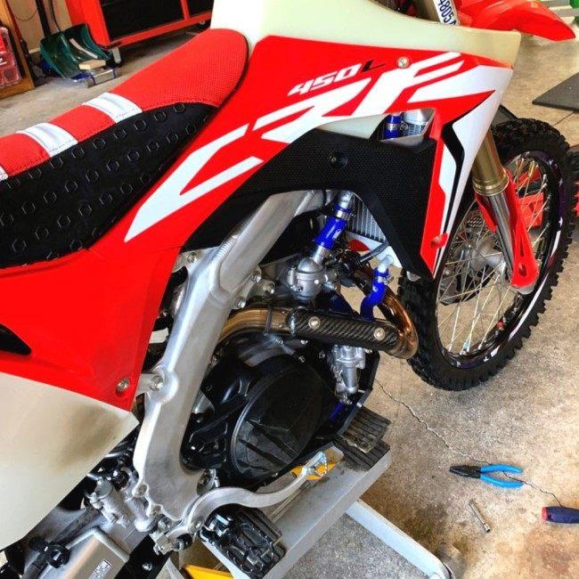 SAMCO SPORT サムコスポーツ クーラントホース(ラジエーターホース) カラー：アーバンカモ(限定色) CRF 450 L RL HONDA ホンダ ラジエーター 冷却関連 エンジン_6