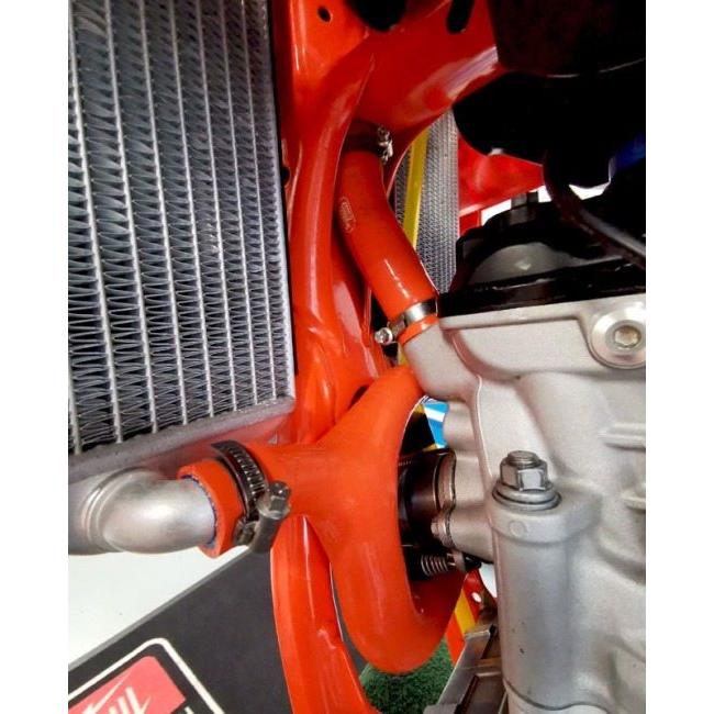 SAMCO SPORT サムコスポーツ クーラントホース(ラジエーターホース) カラー：バイパーレッド(限定色) MC 250F FC 250 SX-F XC-F ラジエーター 冷却関連の画像