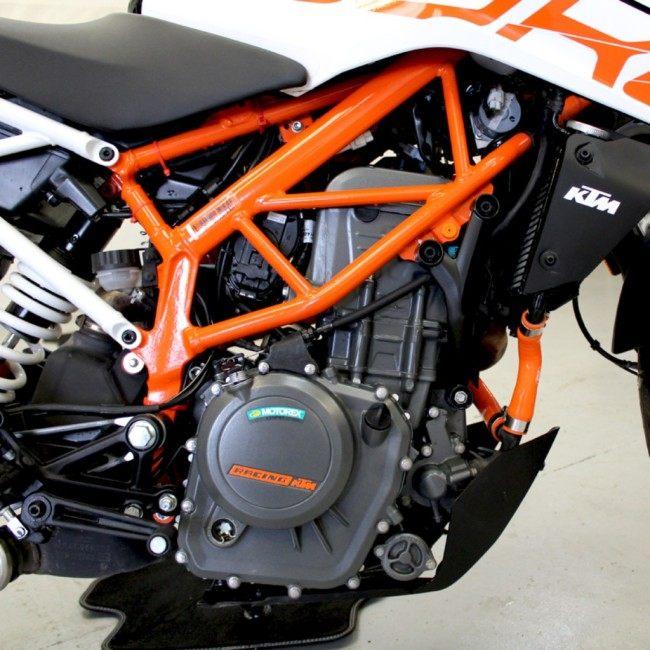 SAMCO SPORT サムコスポーツ クーラントホース(ラジエーターホース) カラー：ニンジャグリーンカモ(限定色) 250 Duke 390 KTM ラジエーター 冷却関連 エンジンの画像
