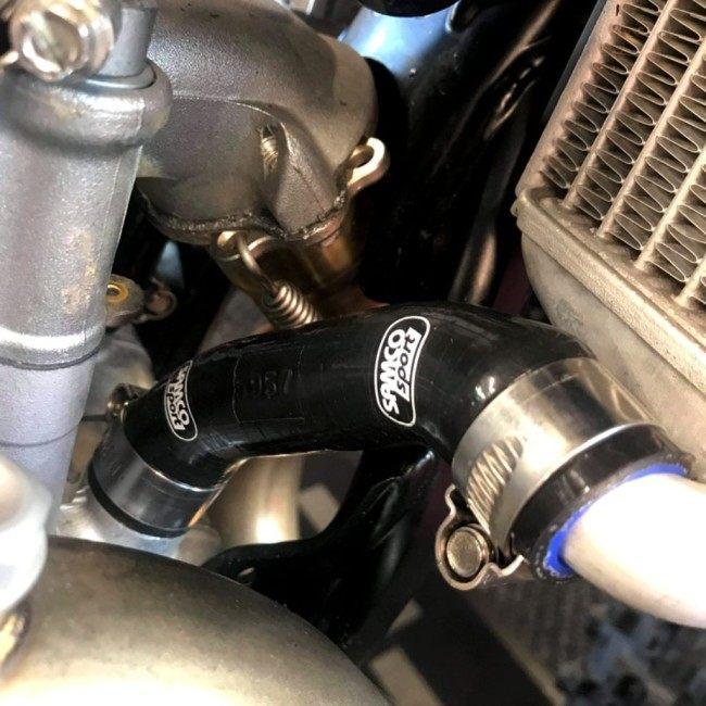 SAMCO SPORT サムコスポーツ クーラントホース(ラジエーターホース) カラー：ブレイズ(限定色) FE 450 501 EXC-F Six Days 500 XCF-W ラジエーター 冷却関連_4