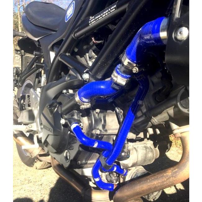 SAMCO SPORT サムコスポーツ クーラントホース(ラジエーターホース) カラー：ダークグリーン(限定色) SV 650 SUZUKI スズキ ラジエーター 冷却関連 エンジン_4