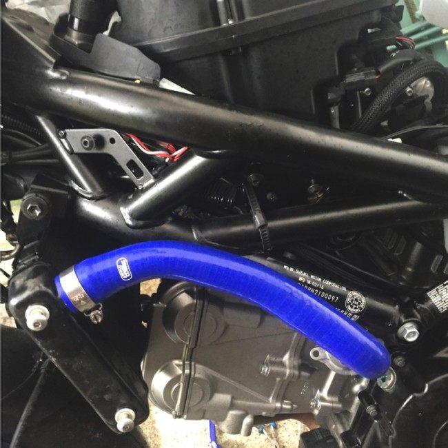 SAMCO SPORT サムコスポーツ クーラントホース(ラジエーターホース) カラー：ダークグリーン(限定色) SV 650 SUZUKI スズキ ラジエーター 冷却関連 エンジン_6