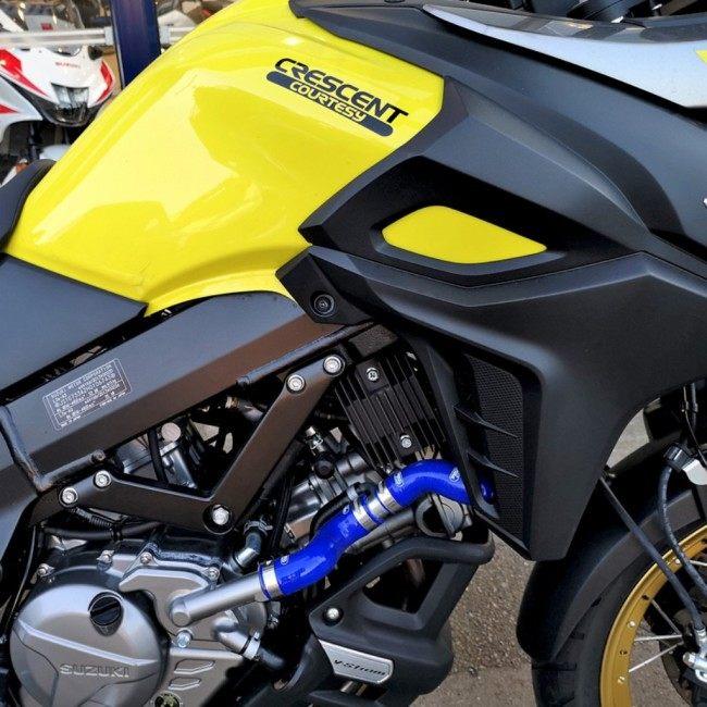 SAMCO SPORT サムコスポーツ クーラントホース(ラジエーターホース) カラー：イエロー(限定色) DL 650 V-STROM SUZUKI スズキ ラジエーター 冷却関連 エンジンの画像