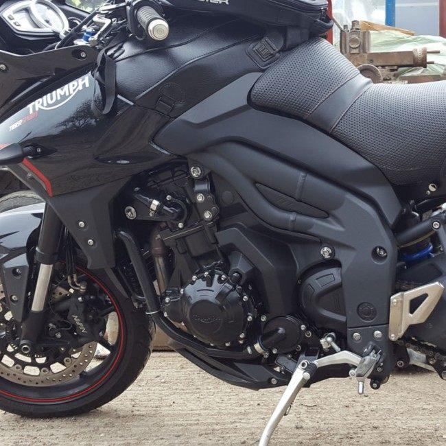 SAMCO SPORT サムコスポーツ クーラントホース(ラジエーターホース) カラー：ガンメタルグレー(限定色) Tiger Sport 1050 TRIUMPH トライアンフ ラジエーターの画像