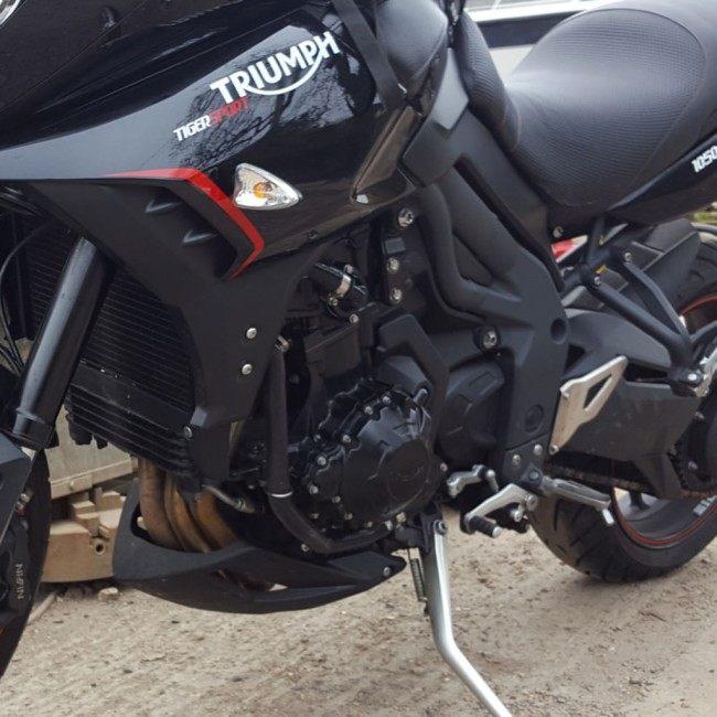 SAMCO SPORT サムコスポーツ クーラントホース(ラジエーターホース) カラー：イエロー(限定色) Tiger Sport 1050 TRIUMPH トライアンフ ラジエーター 冷却関連の画像