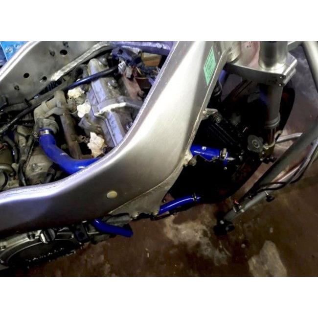 SAMCO SPORT サムコスポーツ クーラントホース(ラジエーターホース) カラー：グリーン(限定色) YZF 750 R YAMAHA ヤマハ ラジエーター 冷却関連 エンジン_3