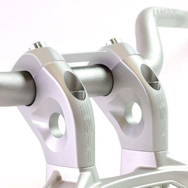 新品　ハンドルバー　ライザー　クランプ　ピボット　BMW  ドカティなど 並行輸入品】 カフェレーサー バイク 1ペア ハンドルバー