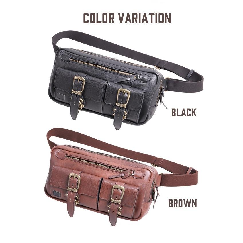 DEGNER デグナー レザーボディバッグ／LEATHER BODY BAG ショルダーバッグ バッグの画像
