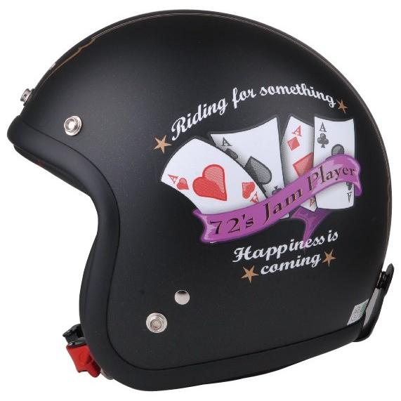 72JAM JET HELMET 72JAM 72ジャム ジェットヘルメット PLAYERS