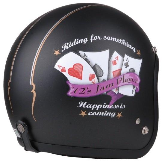 72JAM JET HELMET 72JAM 72ジャム ジェットヘルメット PLAYERS