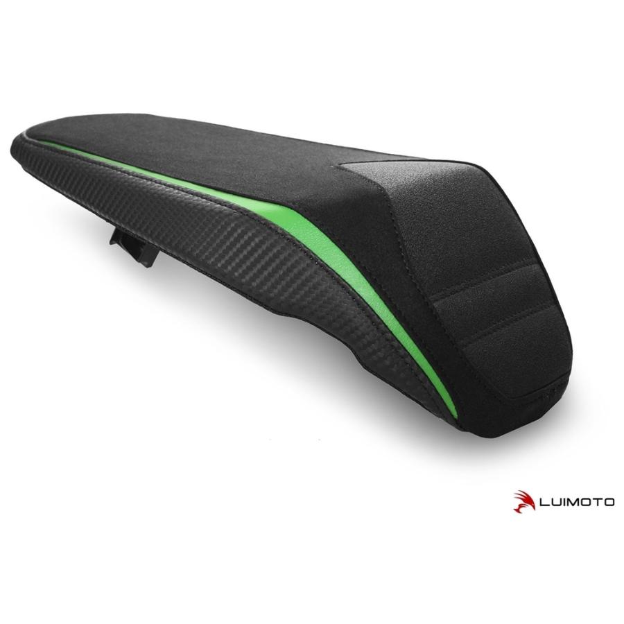 LUIMOTO ルイモト リアシートカバー カラー／素材：スウェード ブラック／TEC-GRIP／SP ライムグリーン／CF ブラック Z900 KAWASAKI カワサキ シートカバー