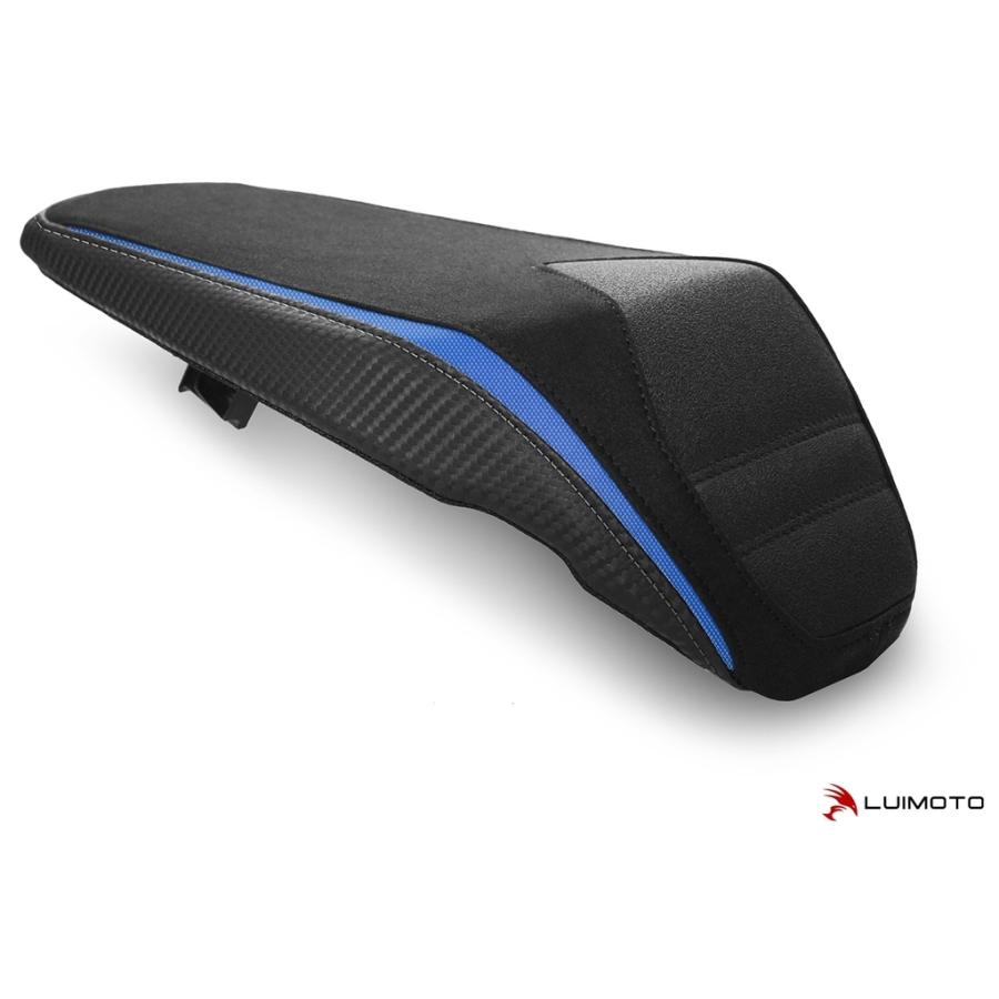 LUIMOTO ルイモト リアシートカバー カラー／素材：スウェード ブラック／TEC-GRIP／エッジ ブルー／CF ブラック／シルバー ステッチ Z900 KAWASAKI カワサキ