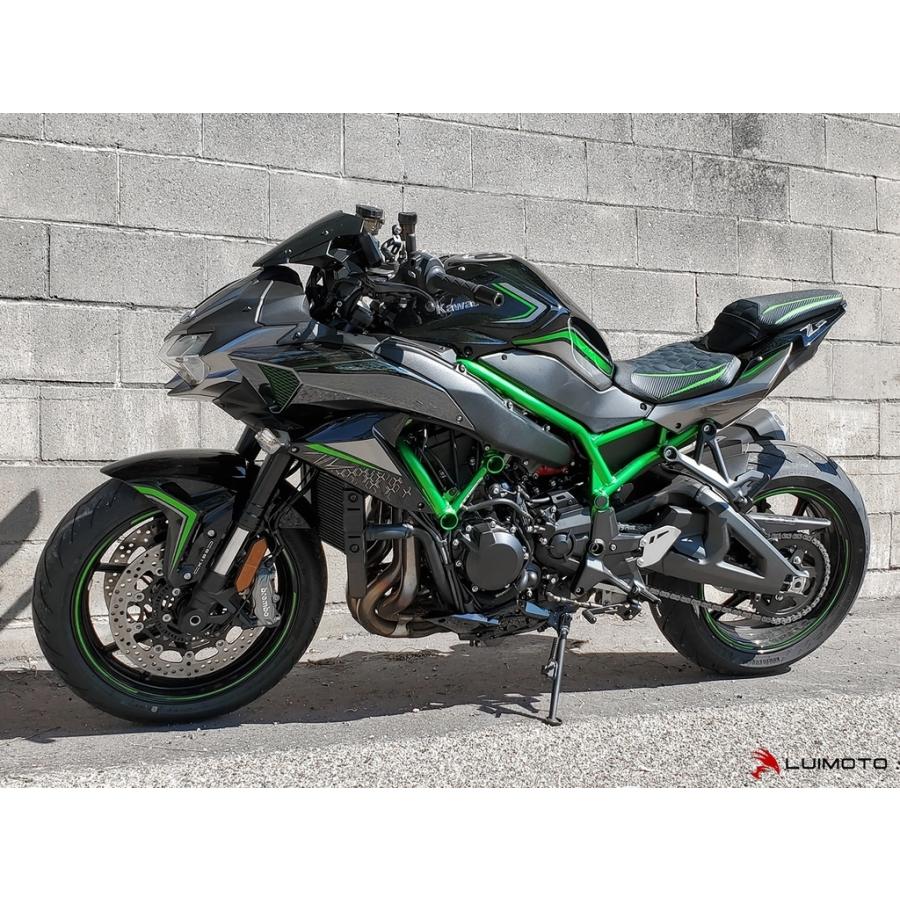 kawasaki カワサキ Z H2 シート　張替え kawasaki カワサキ Z H2 シート 張替え バイクのグリル防護シート