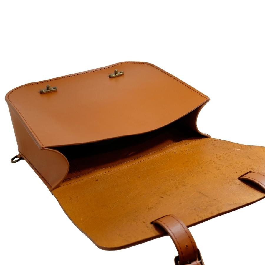 TERADA MOTORS テラダモータース 本革製レザーサドルバッグ タイプ