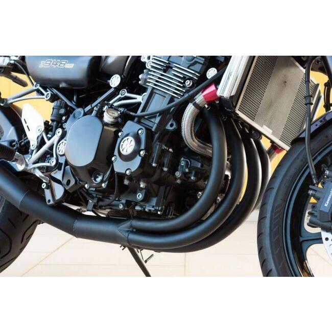 ARCHI 手曲げショート管マフラー(1ピース)z900rs ARCHI アーキ 手曲げ1ピース ショート管マフラー(JMCA認証) Z900RS