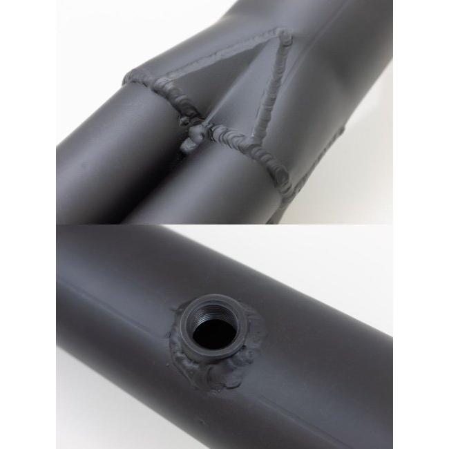 ARCHI アーキ 手曲げ1ピース ショート管マフラー レーシングモデル