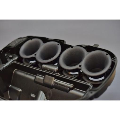 MWR エムダブリューアール High Performance Velocity Stacks (ハイパフォーマンスベロシティスタック ハイパワーファンネル) GSXR1000 GSXR1000R ファンネル | ブランド登録なし | 01