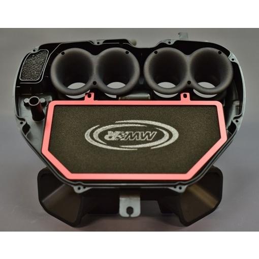 MWR エムダブリューアール High Performance Velocity Stacks (ハイパフォーマンスベロシティスタック ハイパワーファンネル) GSXR1000 GSXR1000R ファンネル | ブランド登録なし | 02