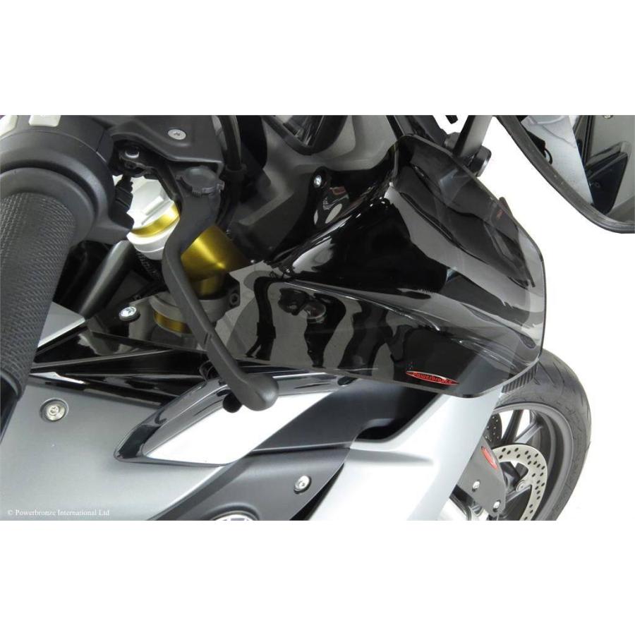 POWERBRONZE ウィンドディフレクター カラー：ライトスモーク R1200RS