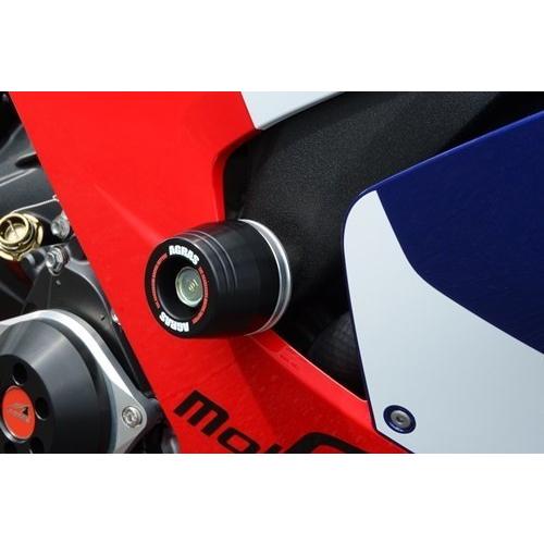 AGRAS アグラス レーシングスライダー 3点SET タイプ：ロゴ無／ジュラコン／ホワイト CBR1000RR-R HONDA ホンダ エンジンスライダー・フレームスライダー