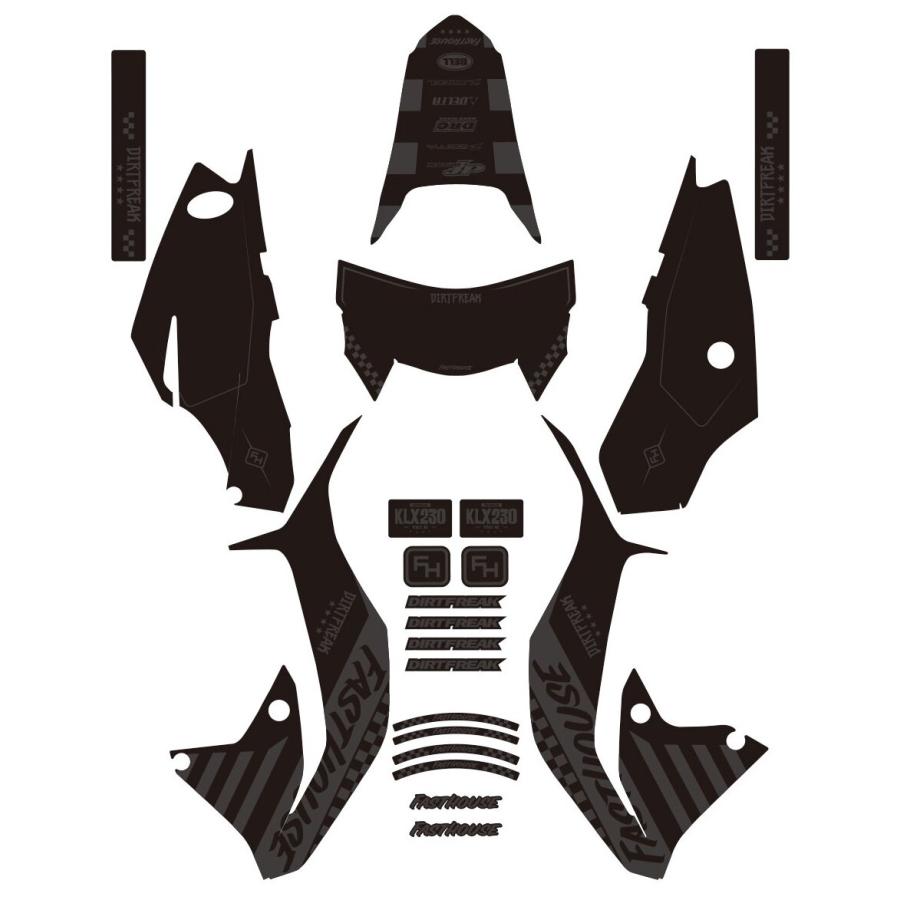 FACTORY EFFEX ファクトリーFX FAST HOUSE グラフィックデカールキット