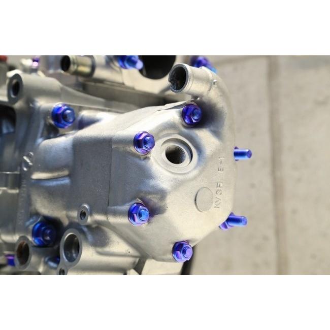 T2Racing T2 Racing T2レーシング チタンスタッドボルト＆ナット フル