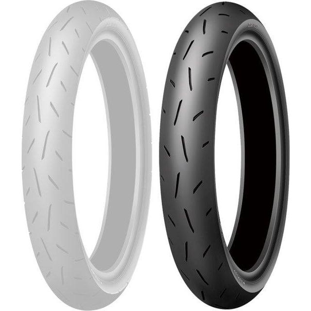 DUNLOP ダンロップ KR410 【115/70R17M/C】 タイヤ TZR125 YAMAHA ヤマハ オンロードタイヤ・サーキット向け オンロードタイヤ | DUNLOP