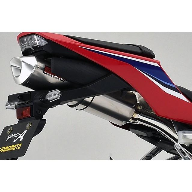YAMAMOTO RACING ヤマモトレーシング SPEC-A スリップオンマフラー サイレンサーカラー：チタン CBR600RR HONDA ホンダ マフラーの画像