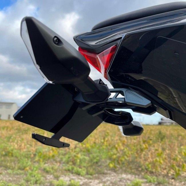 STRIKER ストライカー アルミビレットフェンダーレスキット カラー：ブラック Ninja ZX-4R SE ZX-4RR KAWASAKI カワサキ フェンダーレスキット フェンダー関連 | STRIKER | 02