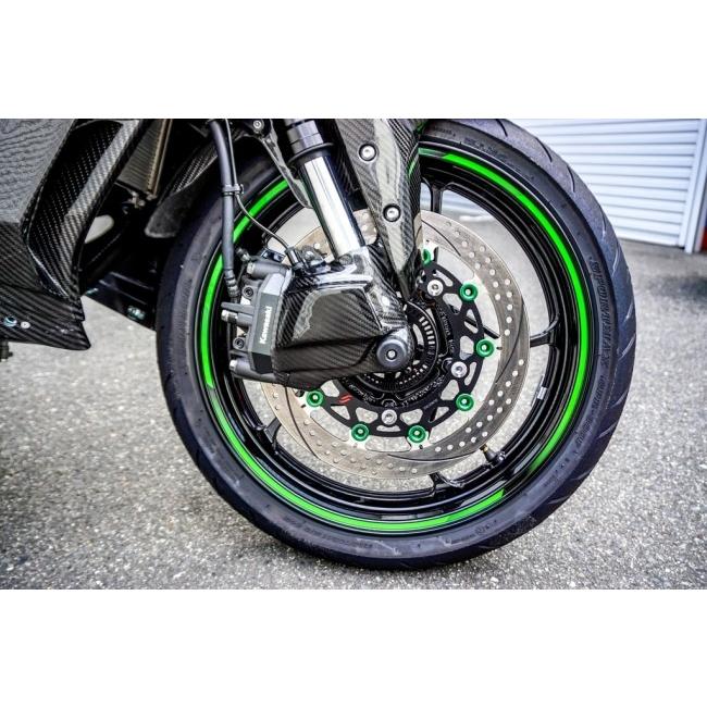 SUNSTAR サンスター プレミアムレーシング “ホール＆スリットタイプ” フロントディスクローター Ninja ZX-25R Ninja400 Z250 Z400 NINJA250 ブレーキ | SUNSTAR（バイク） | 03
