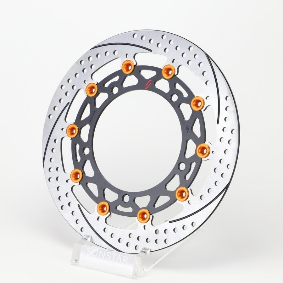 SUNSTAR サンスター プレミアムレーシング “ホール＆スリットタイプ” フロントディスクローター Ninja ZX-25R Ninja400 Z250 Z400 NINJA250 ブレーキ | SUNSTAR（バイク）