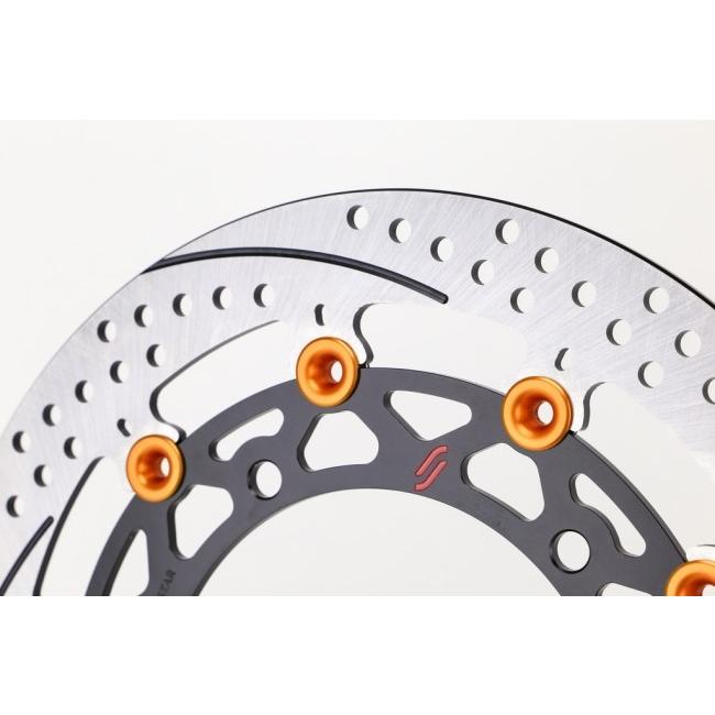 SUNSTAR サンスター プレミアムレーシング “ホール＆スリットタイプ” フロントディスクローター Ninja ZX-25R Ninja400 Z250 Z400 NINJA250 ブレーキ | SUNSTAR（バイク） | 01