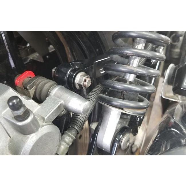 Bagus! バグース リヤキャリパーサポート用アルミ削り出しトルクロッド タイプ：シルバーアルマイト ZEPHYR750 KAWASAKI カワサキ トルクロッド ブレーキ | Bagus! | 02