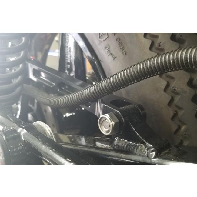 Bagus! バグース リヤキャリパーサポート用アルミ削り出しトルクロッド タイプ：シルバーアルマイト ZEPHYR750 KAWASAKI カワサキ トルクロッド ブレーキ | Bagus! | 03
