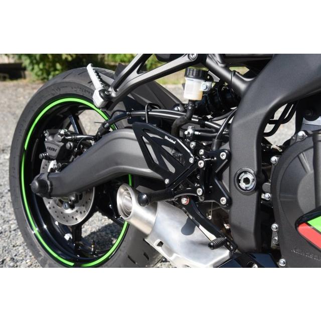 WOODSTOCK ウッドストック バックステップキット ステップバータイプ：ハイグリップステップバー / ペダルタイプ：STDペダル カラー：オールレッド ステップ | woodstock | 04