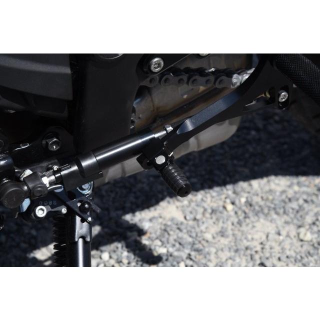 WOODSTOCK ウッドストック バックステップキット ステップバータイプ：STDステップバー / ペダルタイプ：可倒式ペダル カラー：オールレッド KAWASAKI カワサキ | woodstock | 07