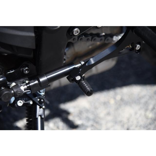 WOODSTOCK ウッドストック バックステップキット ステップバータイプ：STDステップバー / ペダルタイプ：STDペダル カラー：オールブラック Ninja ZX-25R | woodstock | 04