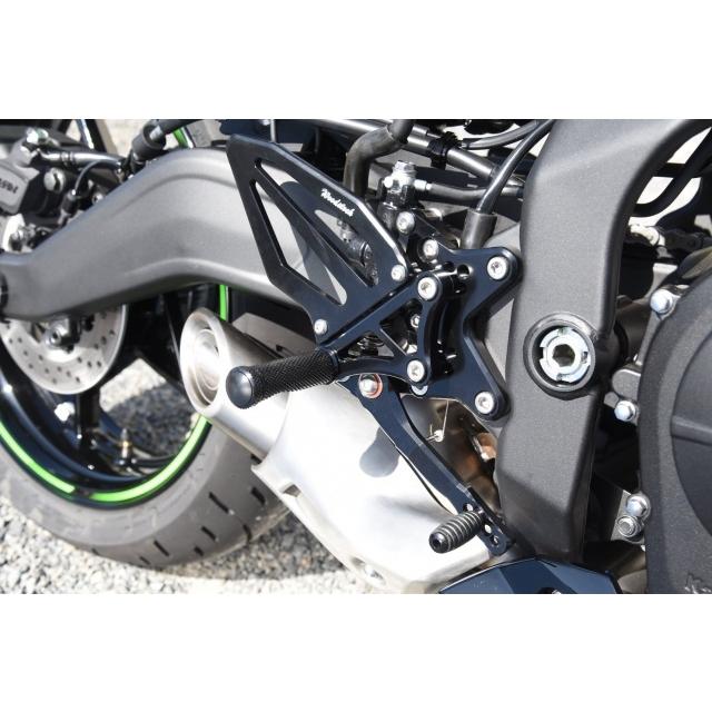 WOODSTOCK ウッドストック バックステップキット ステップバータイプ：ハイグリップステップバー / ペダルタイプ：可倒式ペダル カラー：オールレッド ステップ | woodstock | 01