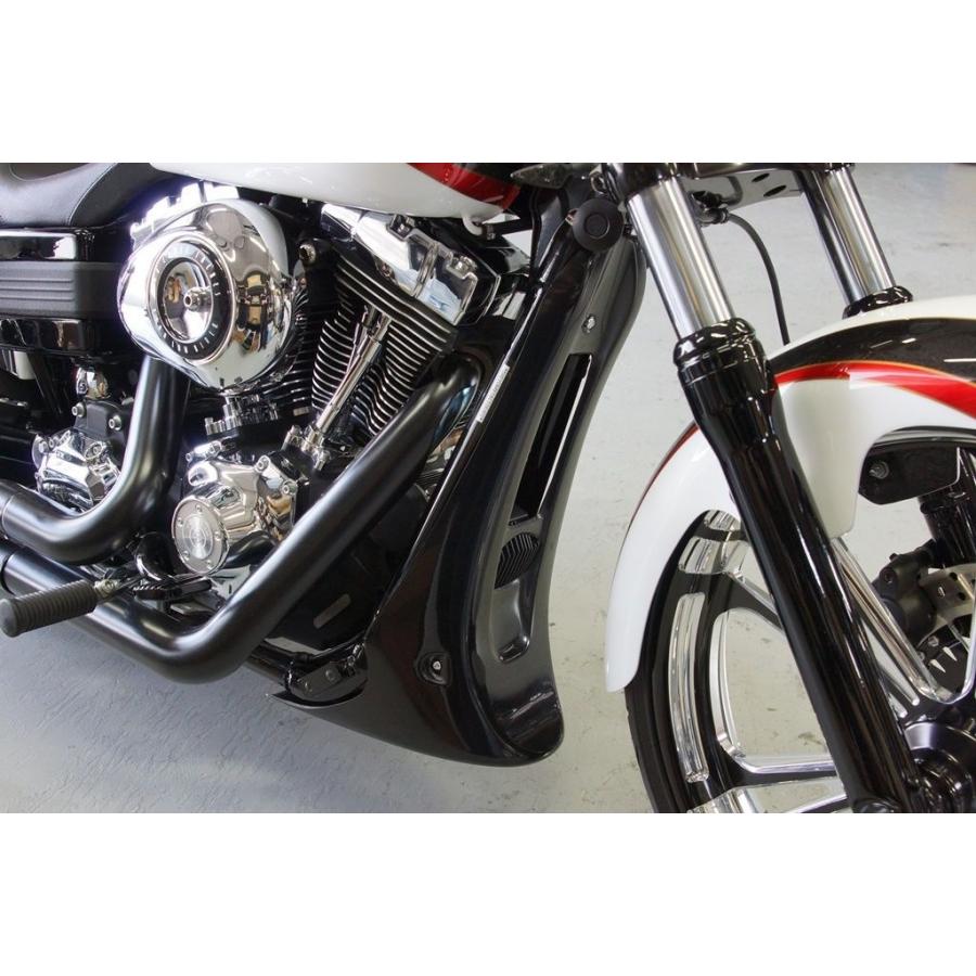 ハーレー　ダイナ用　ノイズ製　フロントスポイラー Custom Factory Noy's カスタムファクトリーノイズ フロントスポイラー