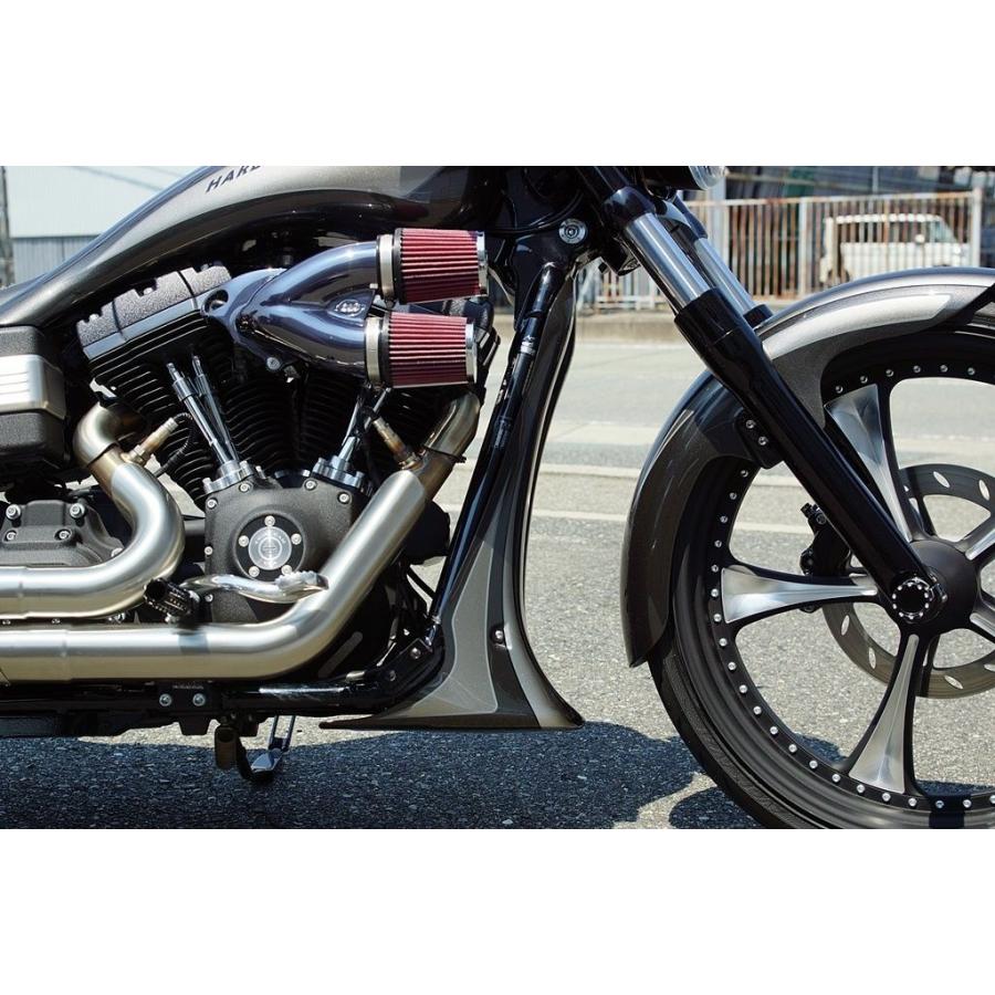 ハーレー　ダイナ用　ノイズ製　フロントスポイラー Custom Factory Noy's カスタムファクトリーノイズ フロントスポイラー