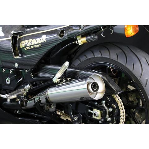 A-TECH エーテック チェーンガードSTD タイプ：開繊ドライカーボン(KDC)／クリア塗装済 GPZ750R GPZ750R-900R GPZ900R KAWASAKI カワサキ チェーンガードの画像