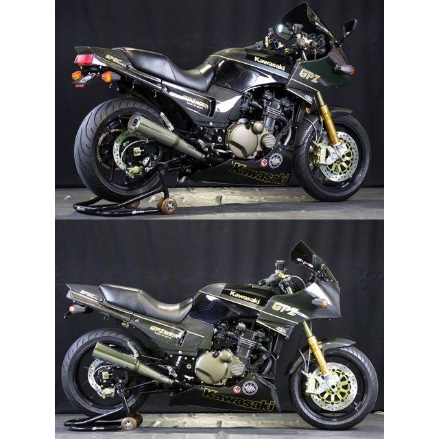 A-TECH エーテック ハーフサイドカウルSPL タイプ：FRP黒(FB)／クリア塗装無し GPZ750R GPZ750R-900R GPZ900R