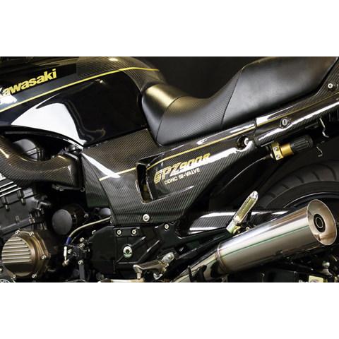 A-TECH（エーテック） サイドカバーSPL タイプ：綾織ドライカーボン(DC