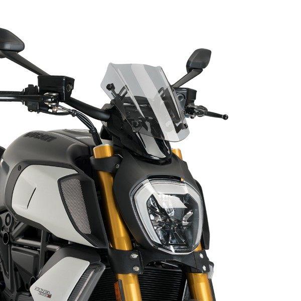 Puig プーチ ニュージェネレーションNKスクリーン(SPORT) カラー：クリア DIAVEL 1260 DIAVEL 1260S DUCATI ドゥカティ DUCATI ドゥカティ｜webike｜04